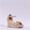 Una Healy Ghostbuster Espadrille Wedge - Camel White
